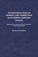 Book cover of: Transformations of Memory and Forgetting in Sixteenth-Century France. By: Nicolas Russell