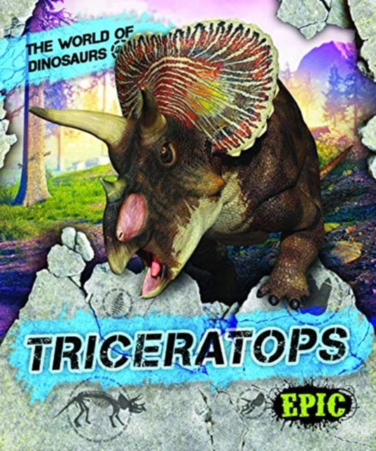 Book cover of: Triceratops. By: Rebecca Sabelko