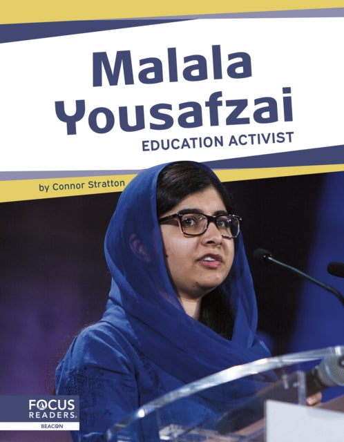 Book cover of: Malala Yousafzai. By: Meg Gaertner