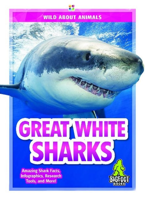 Book cover of: Great White Sharks. By: Martha London