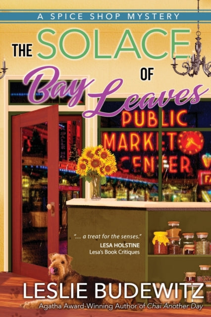 Book cover of: Solace of Bay Leaves. By: Leslie Budewitz