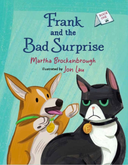 Book cover of: Frank and the Bad Surprise. By: Martha Brockenbrough