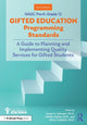 Book cover of: NAGC Pre-K–Grade 12 Gifted Education Programming Standards