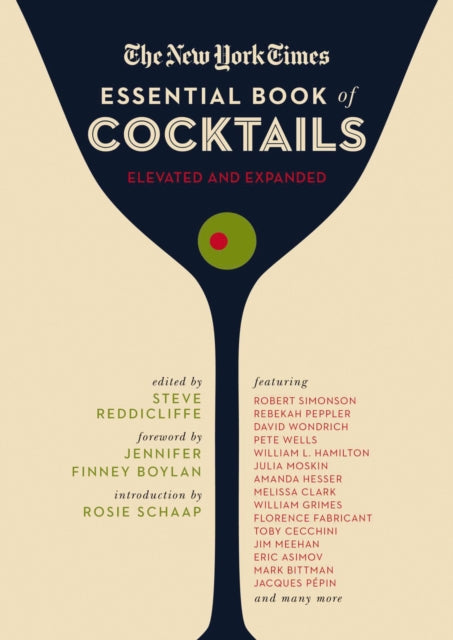 Book cover of: New York Times Essential Book of Cocktails (Second Edition). By: Steve Reddicliffe