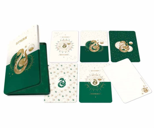 Book cover of: Harry Potter: Slytherin Constellation Postcard Tin Set