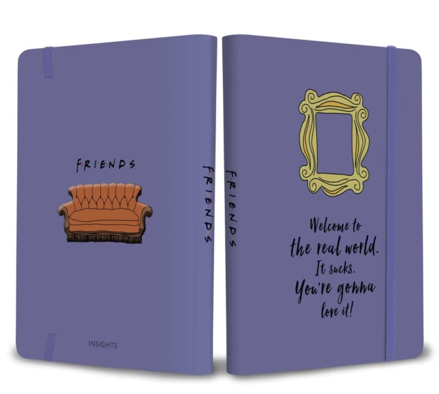 Book cover of: Friends: Yellow Frame Softcover Notebook