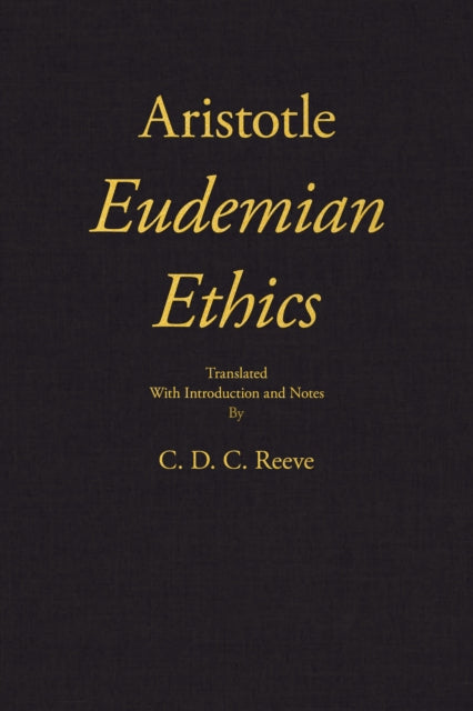 Book cover of: Eudemian Ethics. By: Aristotle
