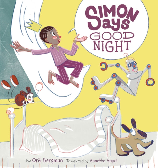 Book cover of: Simon Says Good Night. By: Orit Bergman