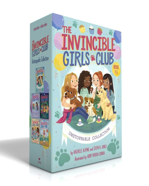 Book cover of: Invincible Girls Club Unstoppable Collection (Boxed Set). By: Rachele Alpine