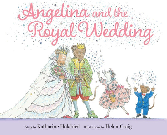 Book cover of: Angelina and the Royal Wedding. By: Katharine Holabird