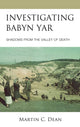 Book cover of: Investigating Babyn Yar. By: Martin C. Dean