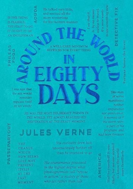 Book cover of: Around the World in Eighty Days. By: Jules Verne