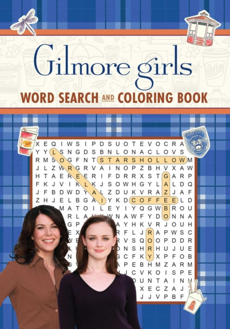 Gilmore Girls Word Search and Coloring Book