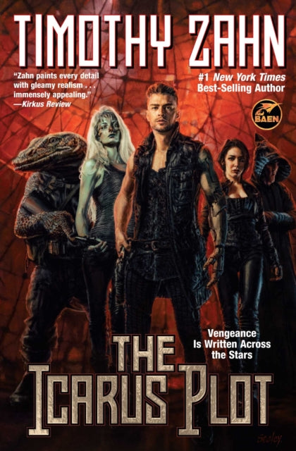Book cover of: Icarus Plot. By: Timothy Zahn