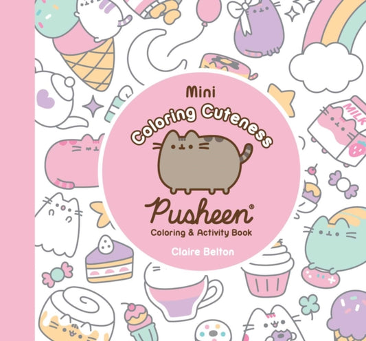 Book cover of: Mini Coloring Cuteness. By: Claire Belton