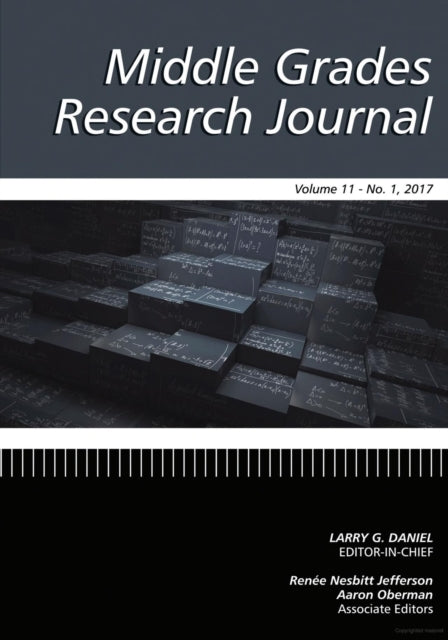 Book cover of: Middle Grades Research Journal Vol 11 Issue 1. By: Larry G. Daniel