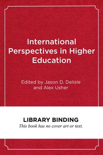 Book cover of: International Perspectives in Higher Education