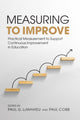 Book cover of: Measuring to Improve. By: Paul G. LeMahieu