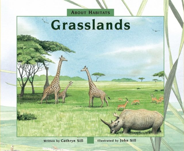 Book cover of: Grasslands. By: Cathryn P. Sill