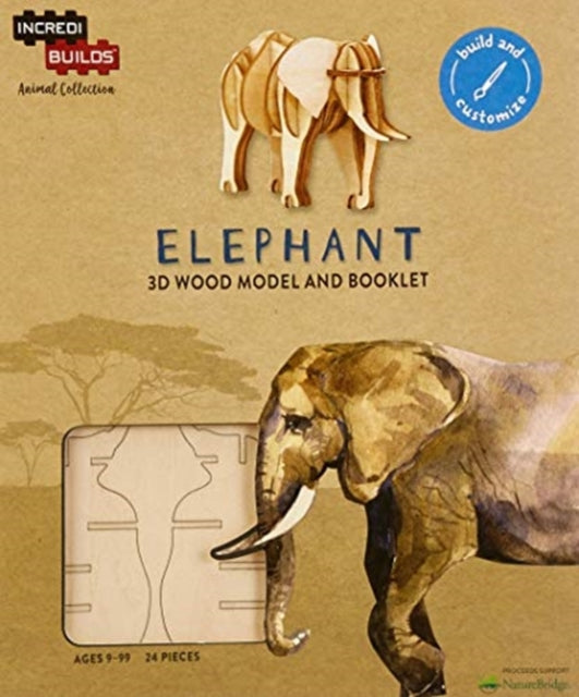 Book cover of: IncrediBuilds Animal Collection: Elephant
