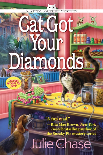 Book cover of: Cat Got Your Diamonds. By: Julie Chase