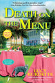 Book cover of: Death on the Menu. By: Lucy Burdette