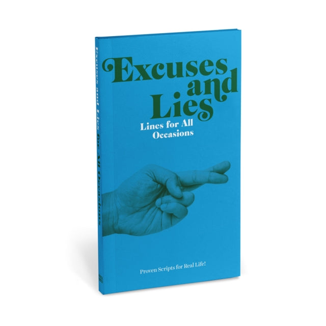 Book cover of: Knock Knock Excuses & Lies Lines for All Occasions: Paperback Edition
