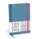 Book cover of: Knock Knock You Got This (Blue/Pink) Productivity Journal