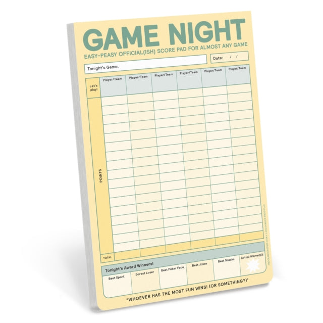 Book cover of: Knock Knock Game Pad (Pastel Version)