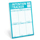 Book cover of: Knock Knock Intention Tracker Pad (Pastel Version)