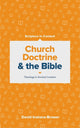 Book cover of: Church Doctrine and the Bible. By: David Instone-Brewer