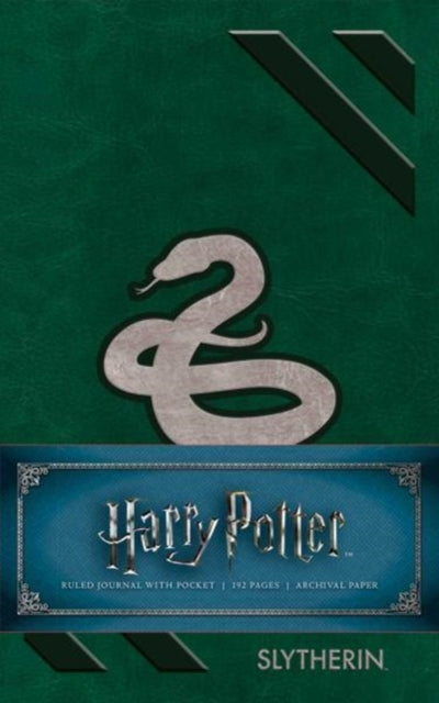 Book cover of: Harry Potter: Slytherin Ruled Pocket Journal