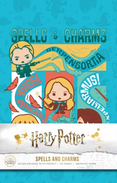 Book cover of: Harry Potter: Spells and Charms Hardcover Ruled Journal