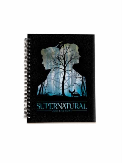 Book cover of: Supernatural Spiral Notebook