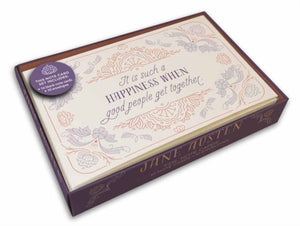 Jane Austen Foil Note Cards