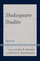 Book cover of: Shakespeare Studies