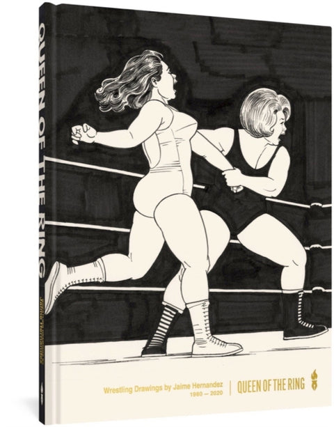 Queen of the Ring, Wrestling Drawings by Jaime Hernandez