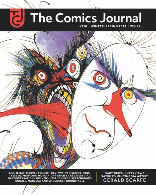 Book cover of: Comics Journal #310. By: Gerald Scarfe