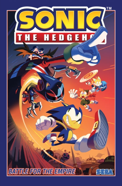 Book cover of: Sonic The Hedgehog, Vol. 13: Battle for the Empire. By: Ian Flynn