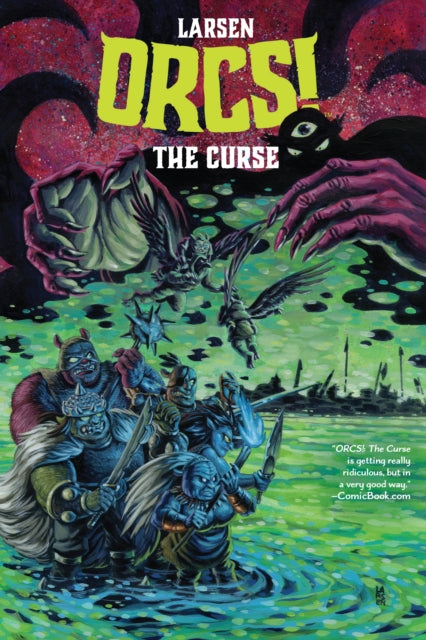 Book cover of: ORCS! The Curse. By: Christine Larson