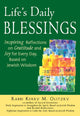 Book cover of: Life's Daily Blessings. By: Rabbi Kerry M. Olitzky