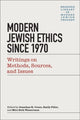Book cover of: Modern Jewish Ethics since 1970