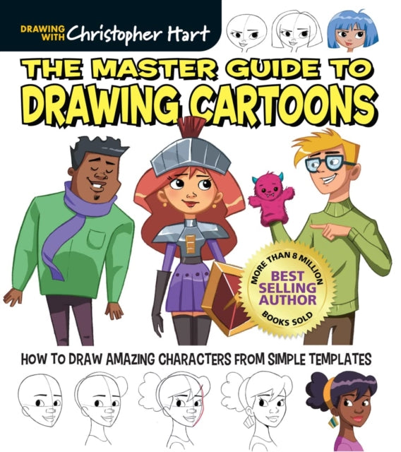 Book cover of: Master Guide to Drawing Cartoons. By: Christopher Hart