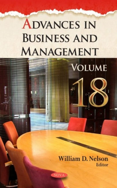 Book cover of: Advances in Business and Management. By: William D. Nelson