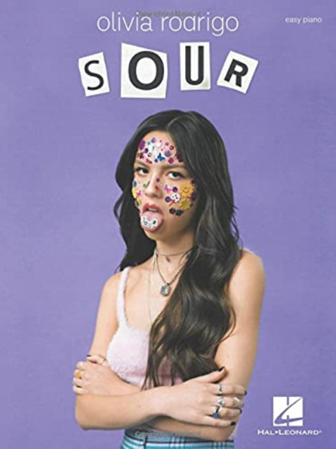 Book cover of: Olivia Rodrigo - Sour. By: Olivia Rodrigo