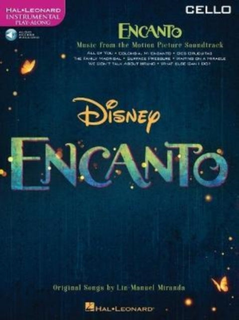 Book cover of: Encanto for Cello. By: Lin-Manuel Miranda