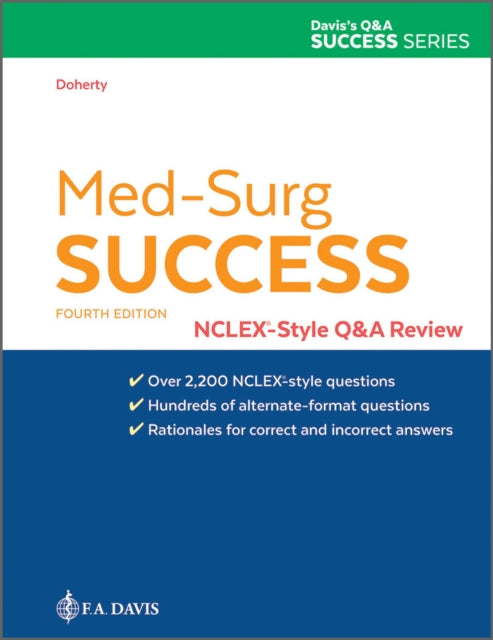 Book cover of: Med-Surg Success. By: Christi Doherty