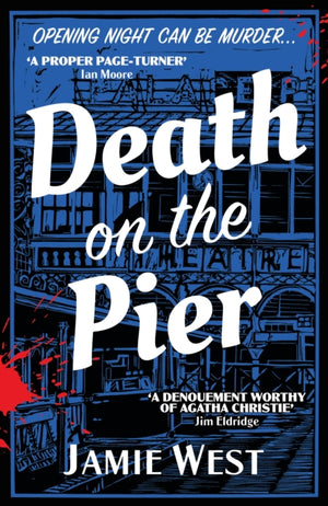 Death on the Pier, This delightfully theatrical murder mystery is perfect for fans of Richard Osman, Robert Thorogood and, of course, Agatha Christie!