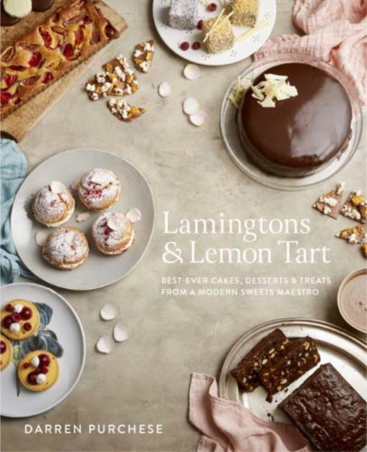 Book cover of: Lamingtons & Lemon Tart. By: Darren Purchese