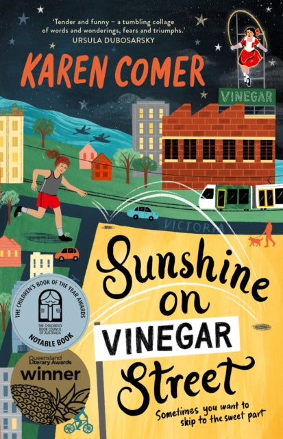 Book cover of: Sunshine on Vinegar Street. By: Karen Comer